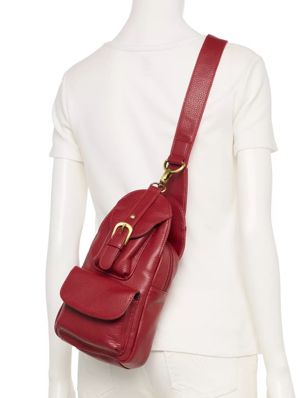 AmeriLeather Grylls Petite Sling Purse